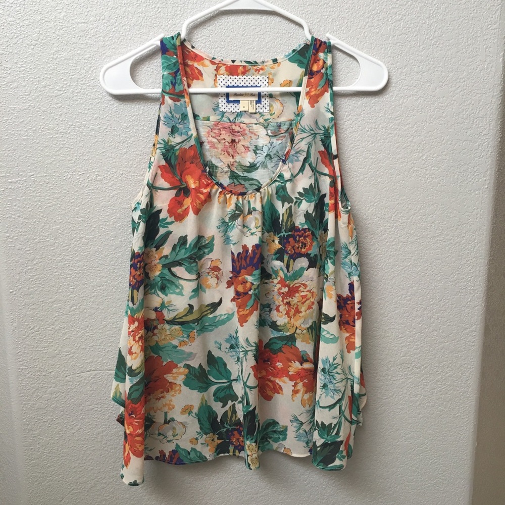 Anthropologie Meadow Rue Tank Top Size Small - Picture 3 of 4